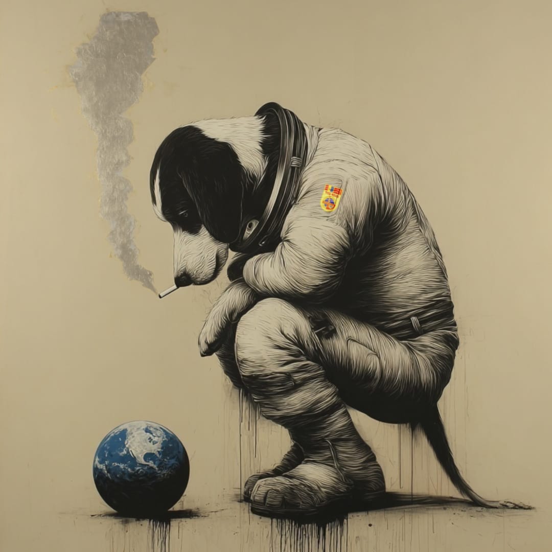 Lost Companion — archival print