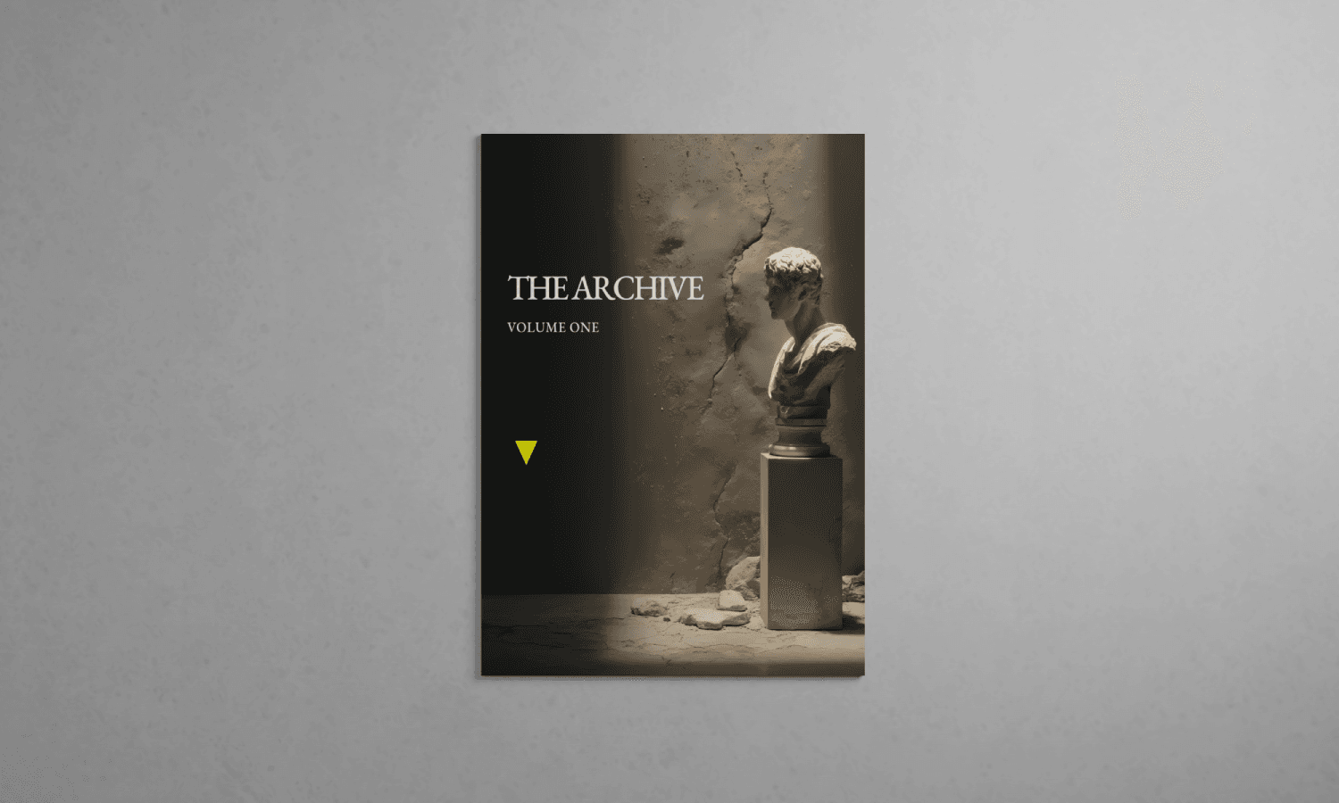The Archive, Volume One — the printed cover, straight on