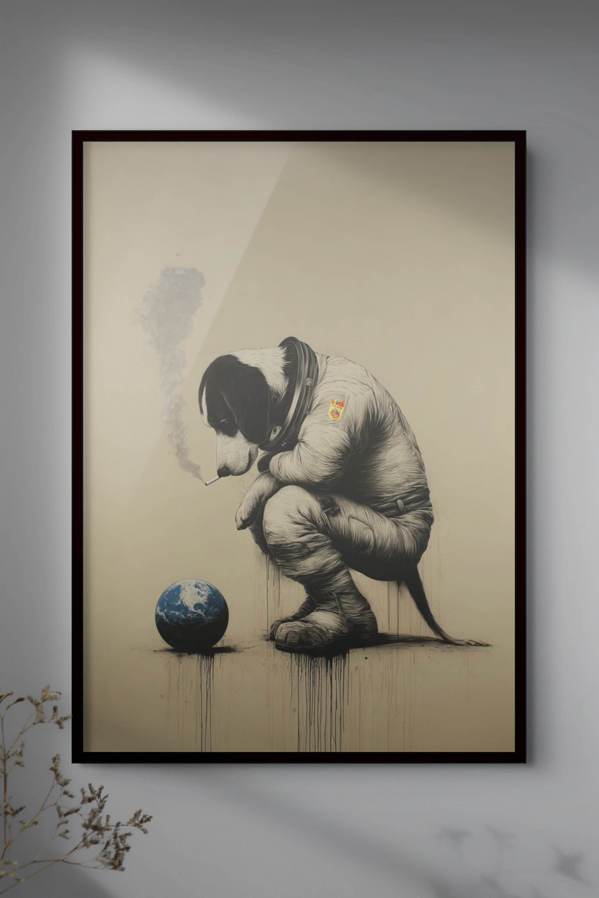 Lost Companion (Soviet Union / 1957) — framed limited edition giclée print