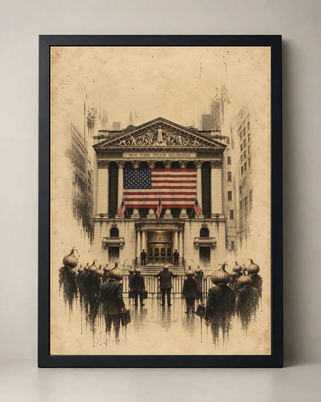 King of the Barrel (Chicago / 1955) — framed limited edition giclée print