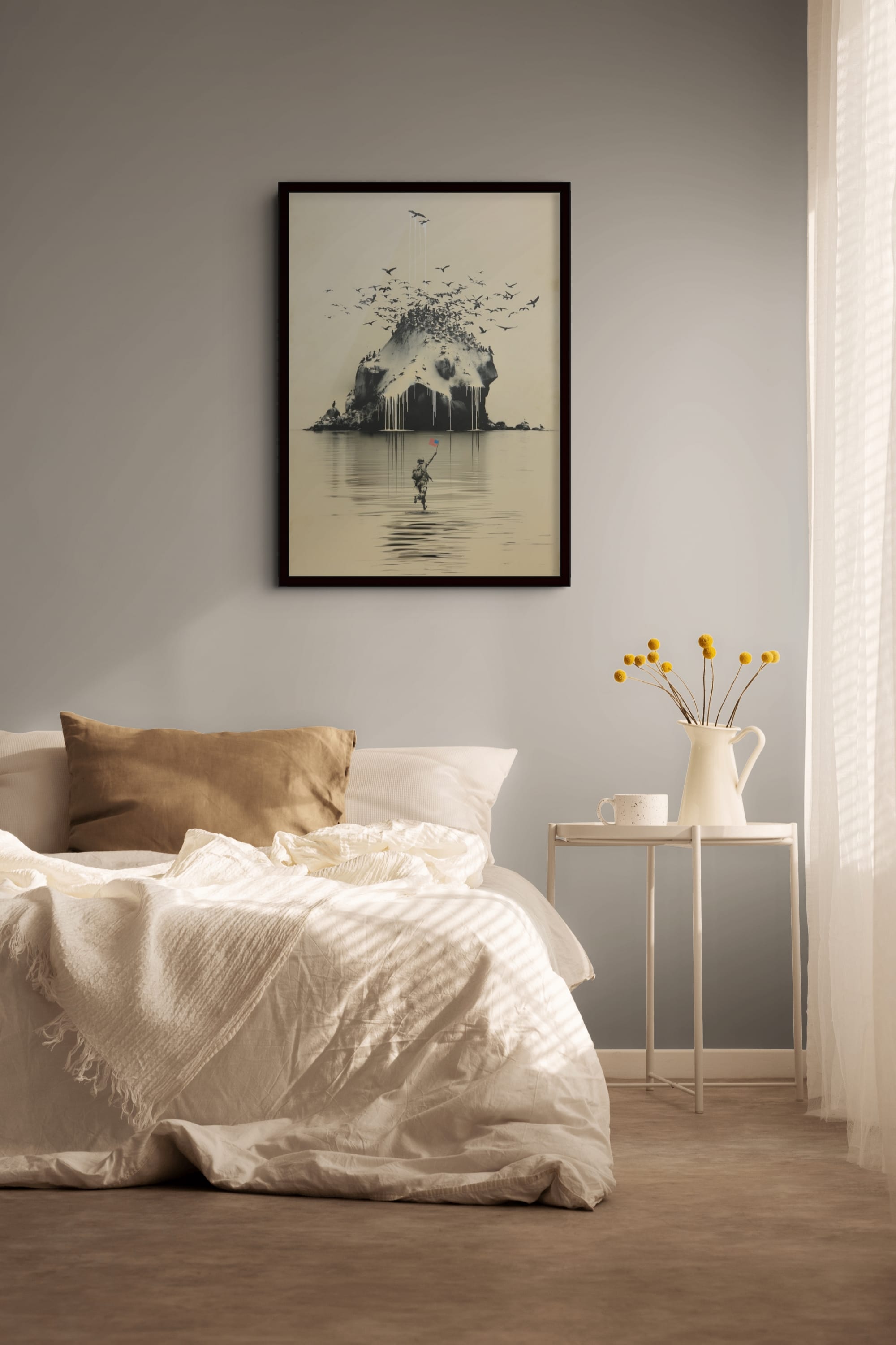 Liquid Gold — bedroom view