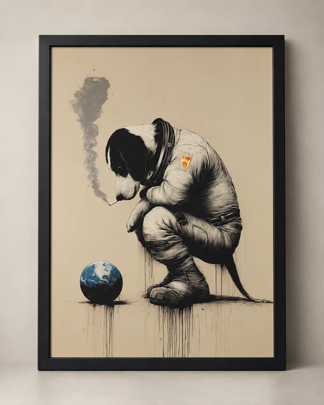 Lost Companion — framed archival giclée print