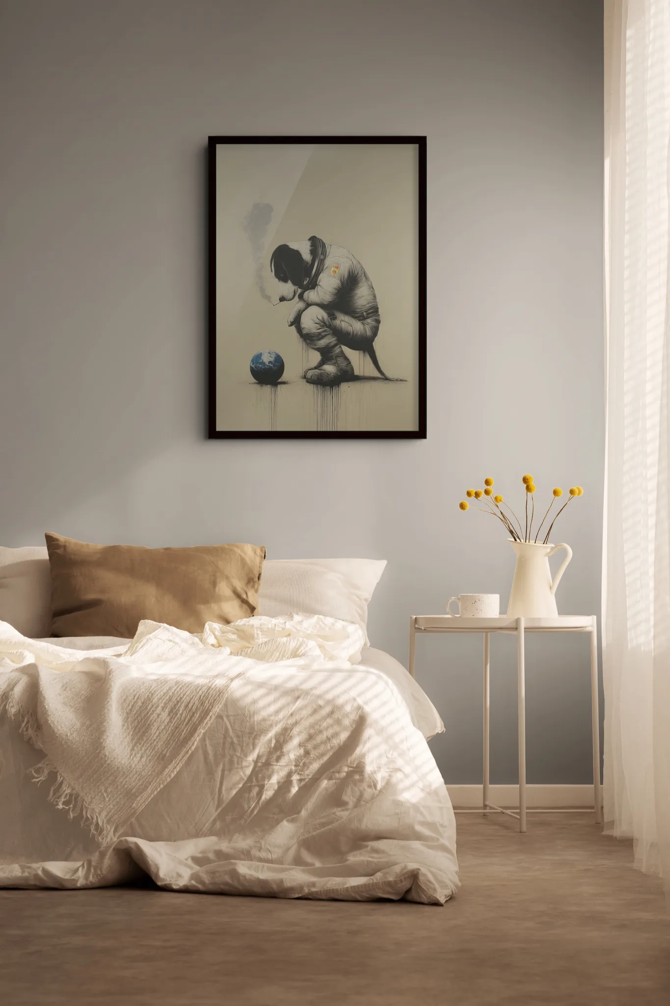 Lost Companion (Soviet Union / 1957) — archival giclée artwork without frame