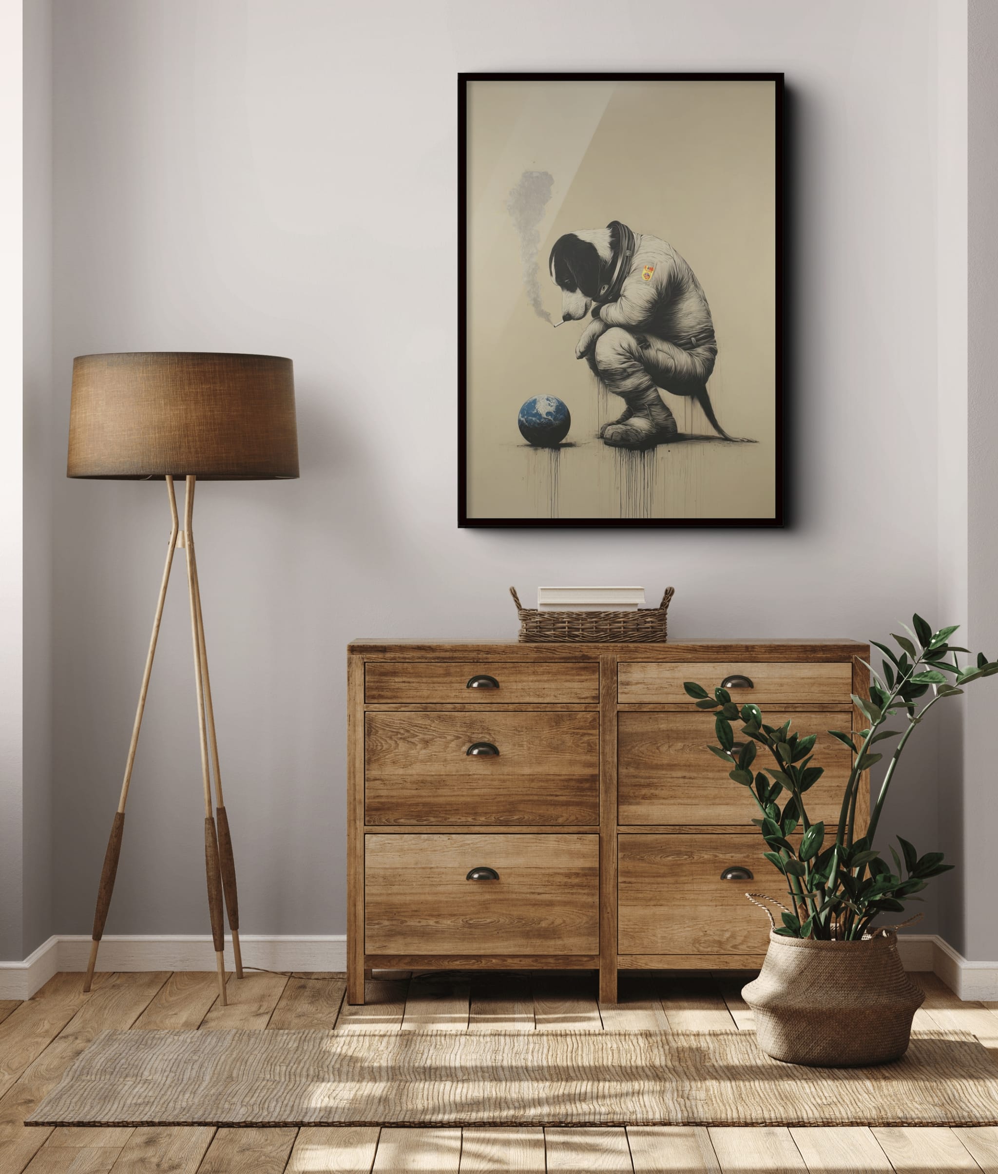 Lost Companion — living room view