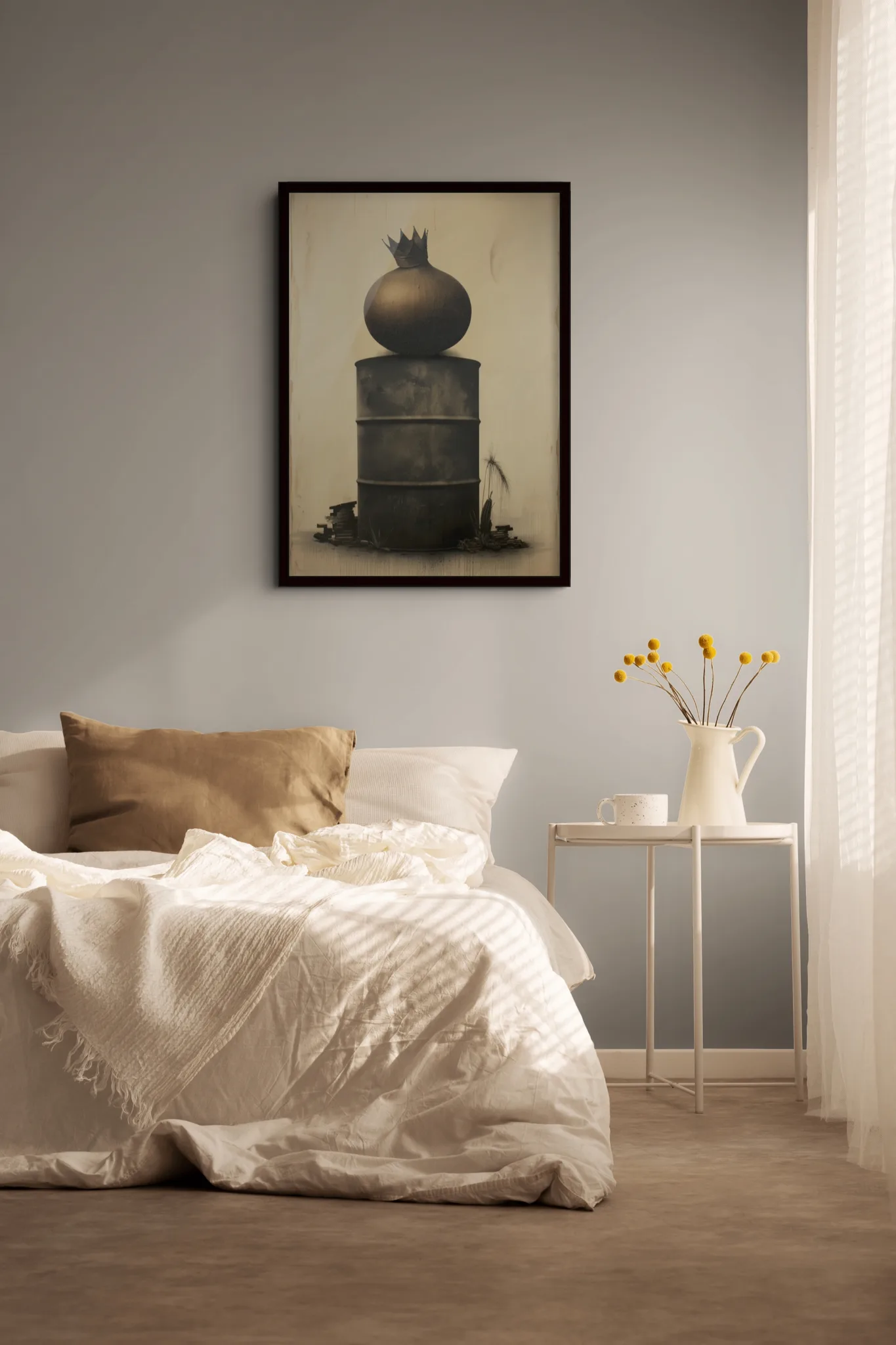 King of the Barrel (Chicago / 1955) — archival giclée artwork without frame