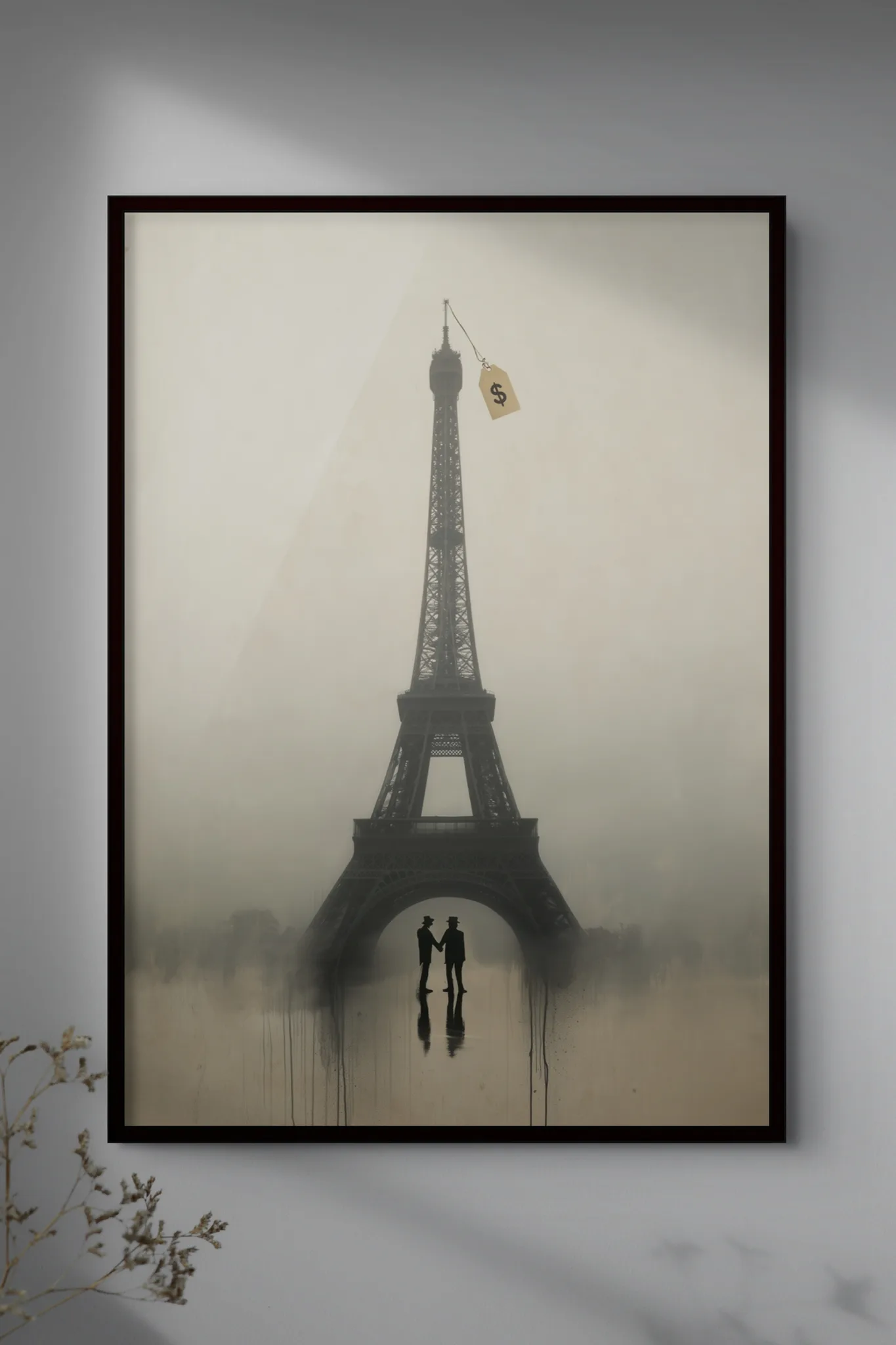 Sale of the Century (Paris / 1925) — framed limited edition giclée art print by Lost Axis