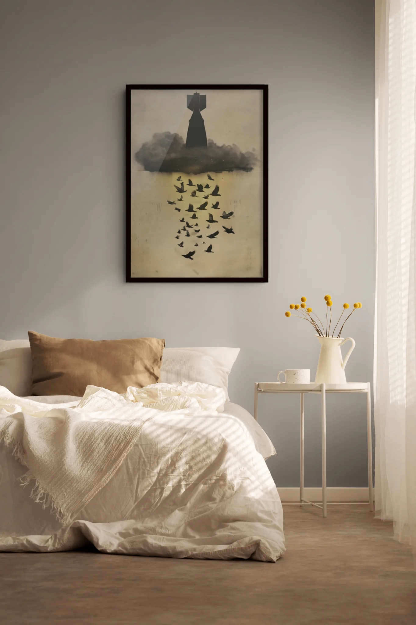 The Lucky Cloud (Kokura / 1945) — archival giclée artwork without frame